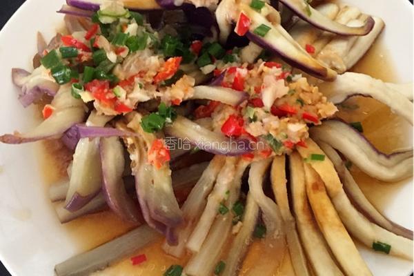 菊花茄子的做法图解7