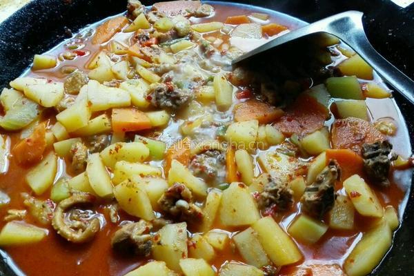 土豆烧鸡的做法图解7