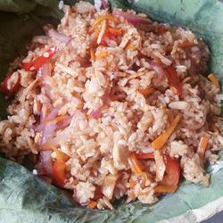荷叶炒饭的做法[图]