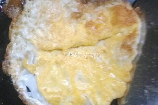 鸡蛋火腿的做法图解3
