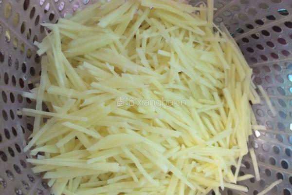 酸辣土豆丝（简易版）的做法图解5