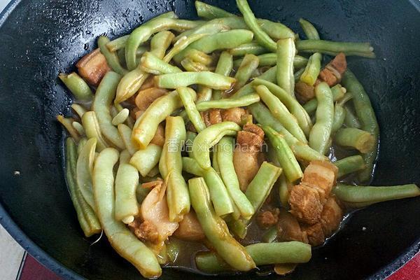 红烧肉豆角焖面的做法图解10