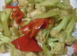 清炒花菜