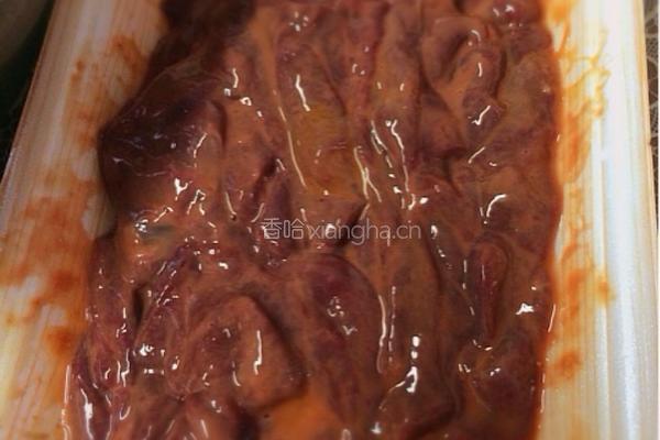 韭菜豆芽炒猪肝的做法图解1