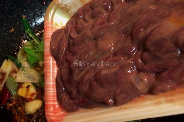 韭菜豆芽炒猪肝的做法图解6