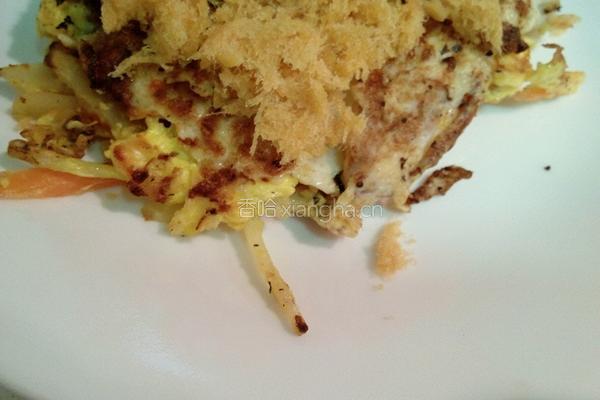 肉松土豆鸡蛋饼的做法图解10