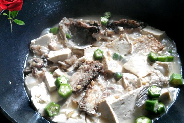 鱼肉炖豆腐的做法图解7
