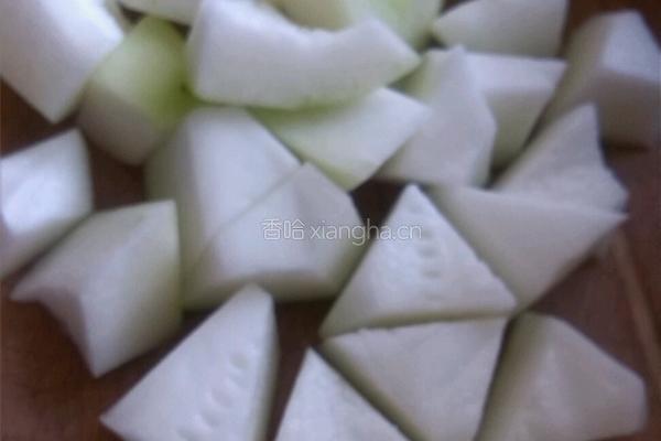 冬瓜烧牛肉丸的做法图解2