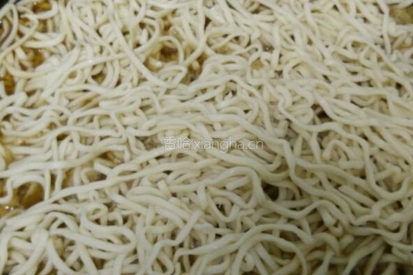 豆角三丁焖面的做法图解12