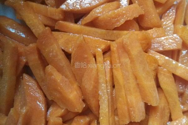 蛋炒萝卜的做法图解3