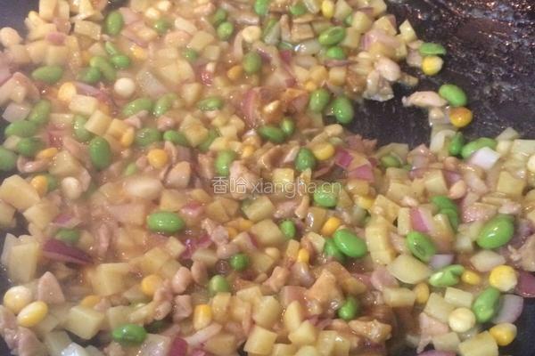 咖喱鸡肉炒饭的做法图解8