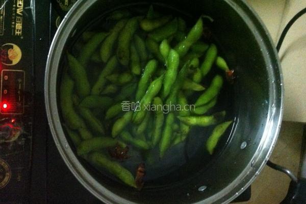 盐水毛豆的做法图解4