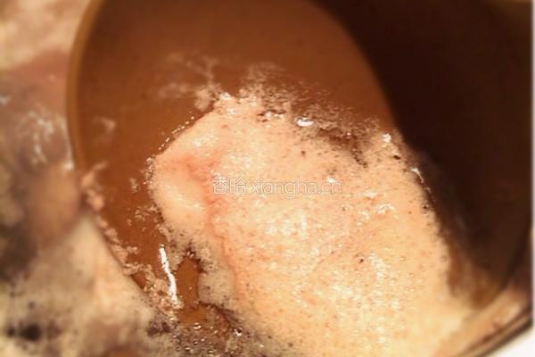 红豆薏米冬瓜排骨汤的做法图解4