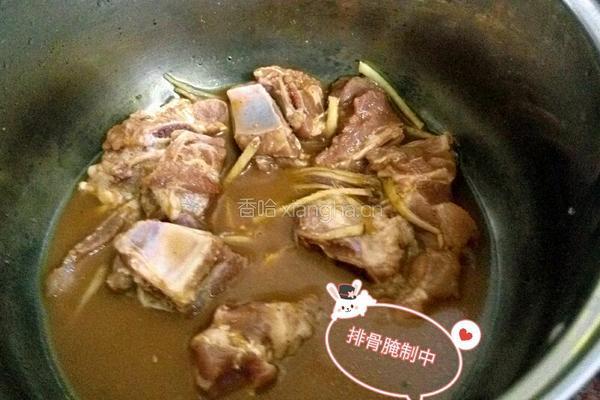 家常土豆排骨煲的做法图解1