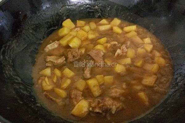 家常土豆排骨煲的做法图解3