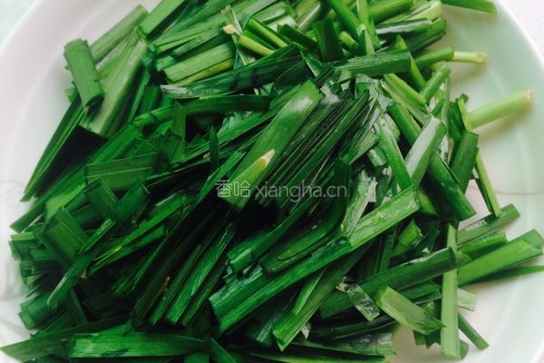 韭菜炒白干的做法图解2