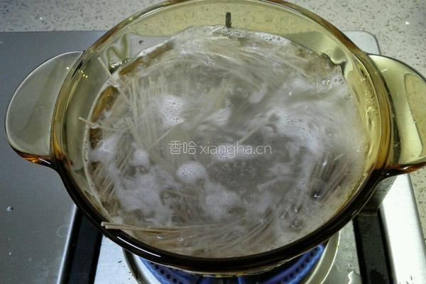 葱花荞麦面的做法图解3