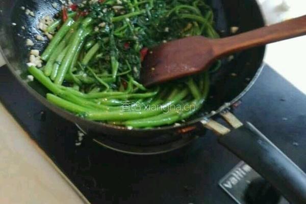 蒜香空心菜的做法图解6
