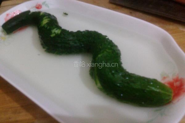 蓑衣黄瓜的做法图解5