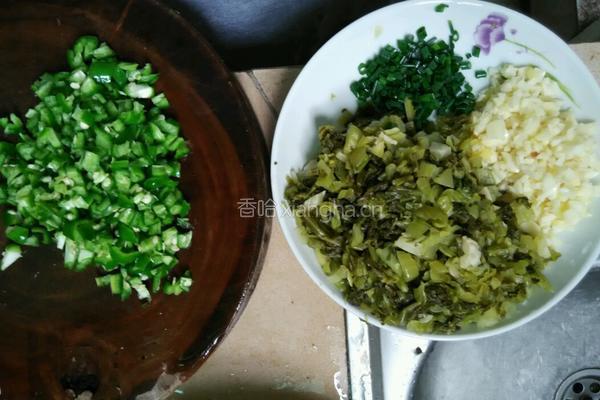 外婆菜的做法图解2