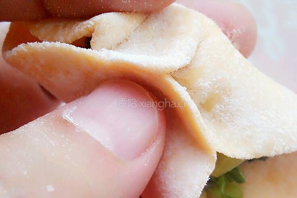 胡萝卜皮猪肉芹菜水饺的做法图解5