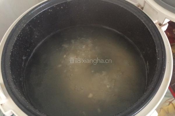 薏米粥的做法图解4