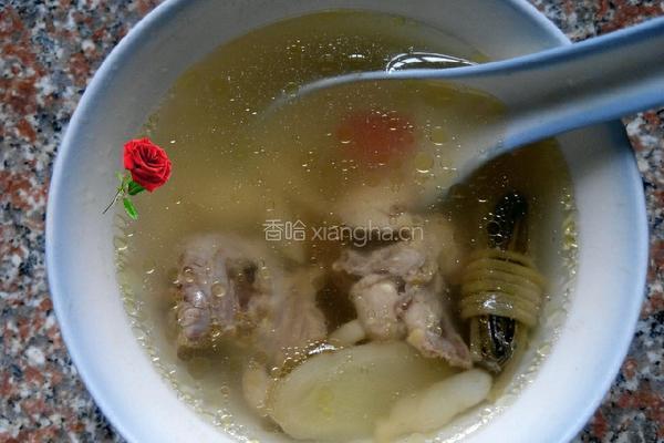 灯芯麦冬鸡肉汤的做法图解6