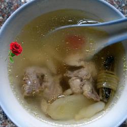 灯芯麦冬鸡肉汤的做法[图]