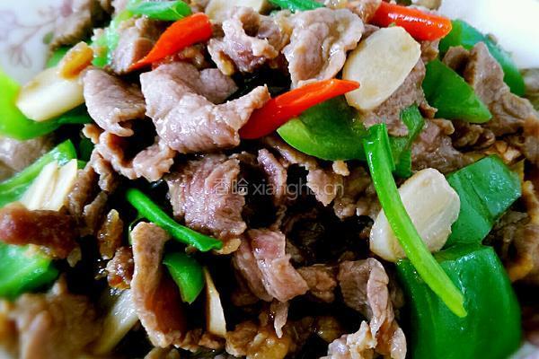 小炒牛肉