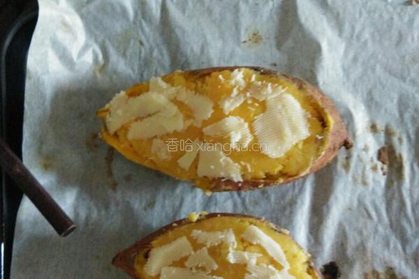 芝士焗蜂蜜薯蓉的做法图解3