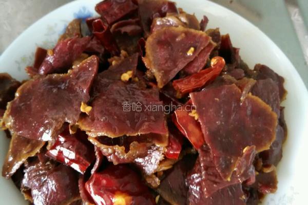 炸牛干巴的做法图解4