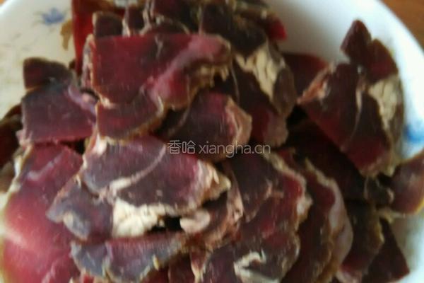 炸牛干巴的做法图解1