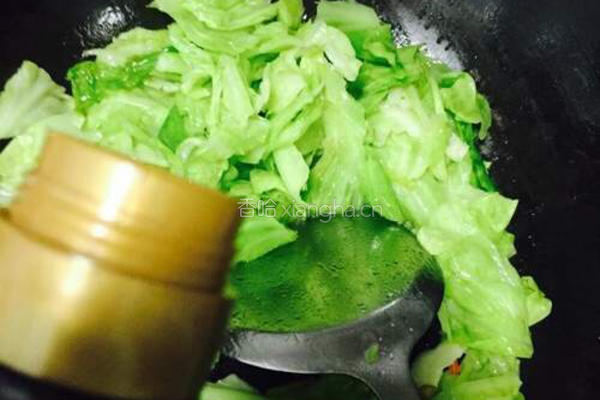手撕包菜的做法图解5