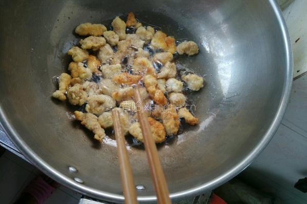 油炸鸡米花的做法图解5
