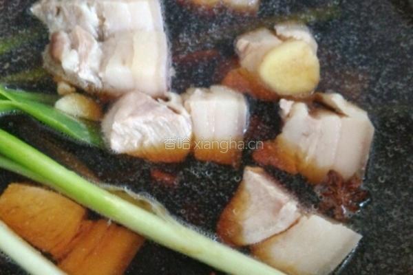 茄子红烧肉的做法图解5