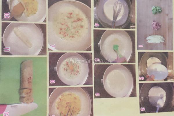 【雪糕的爱心早餐课堂】之【鸡蛋卷饼】的做法图解13