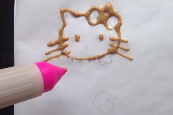Hello Kitty蛋糕卷的做法图解11