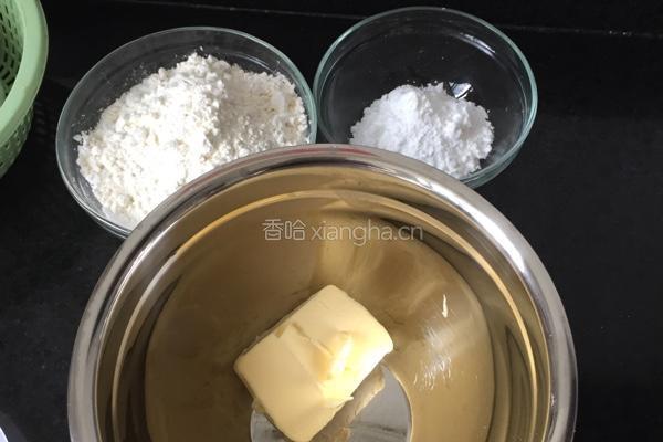 酥饼干的做法图解1