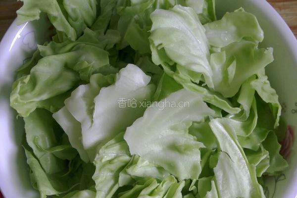 干锅包菜的做法图解1