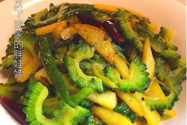 土豆炒苦瓜的做法图解8
