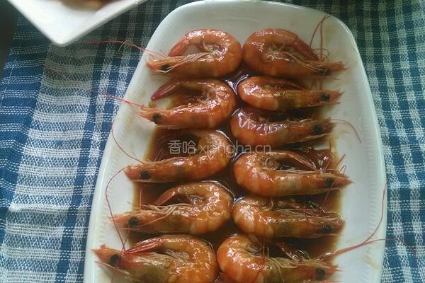 酱汁鲜虾的做法图解12