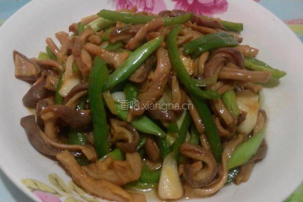 菜椒炒猪肚丝的做法图解8