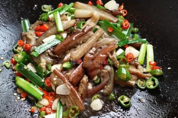 咸蛋茄子的做法图解5