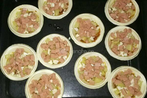 火腿土豆芝士挞的做法图解7