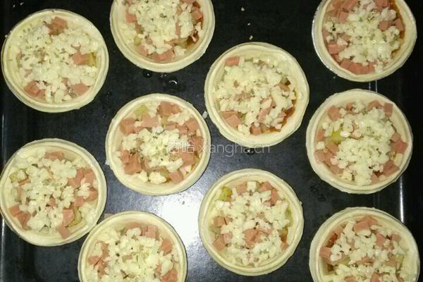 火腿土豆芝士挞的做法图解8