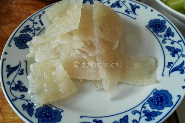 苕皮回锅肉的做法图解3