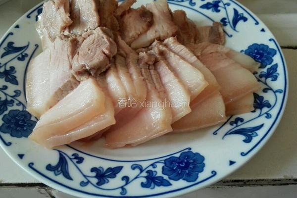 苕皮回锅肉的做法图解6