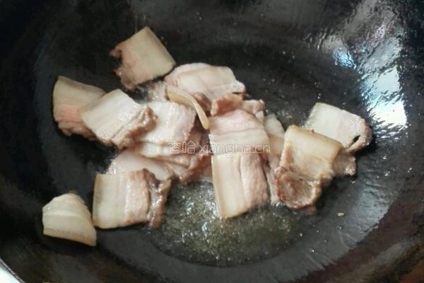 苕皮回锅肉的做法图解7