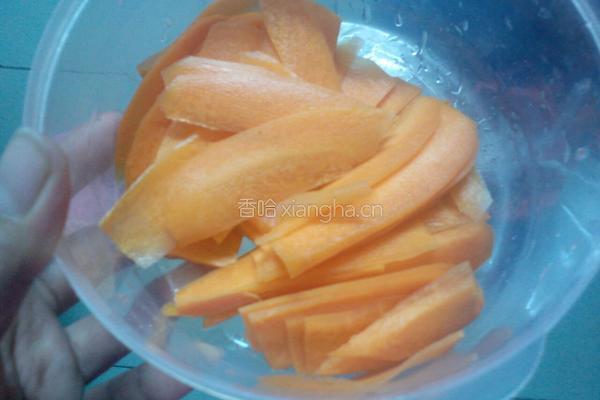 荷兰豆炒杂素菜的做法图解6