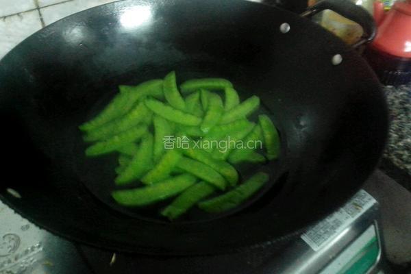 荷兰豆炒杂素菜的做法图解7